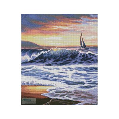 Beach Sunset Lighthouse (Crop) (Russell Cobane)