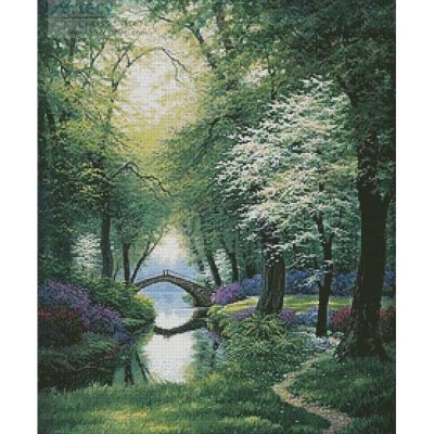 Beside still Waters (Spring) (Charles White / Hadley House Licensing)