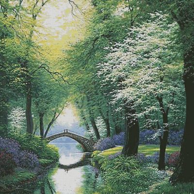 Beside Still Waters Spring (Large) (Charles White)