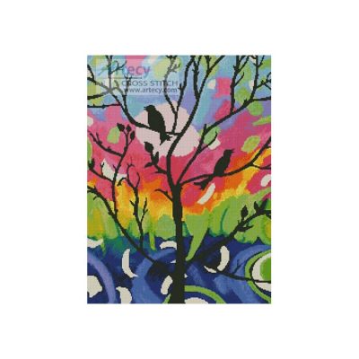 Birds in Tree (Image Zoo - Corbis)