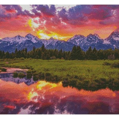 Blacktail Ponds Sunset (Darren White Photography /artlicensing)
