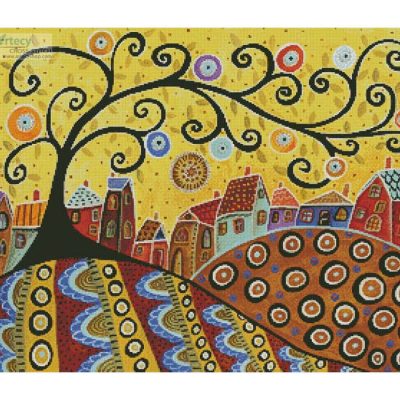Blooming Village 1 (Karla Gerard/ artlicensing)