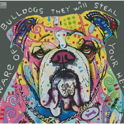 Bulldog Heart (Dean Russo/ artlicensing)