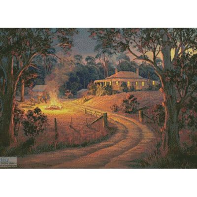 Bush Bonfire (John Bradley / artlicensing)