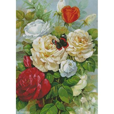 Butterfly and Roses (Don Squires)