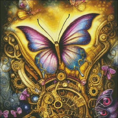 On mechanical Wings On Mechanical Wings (Linda Cronk)