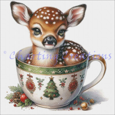 Baby Animals In Mugs - Fawn (Anders Eismann)