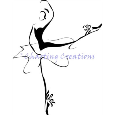 Ballerina Silhouette (Charting Creations)
