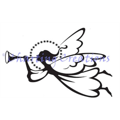 Christmas Angel Silhouette (Charting Creations)