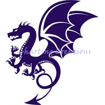 Dragon Silhouette (Charting Creations)
