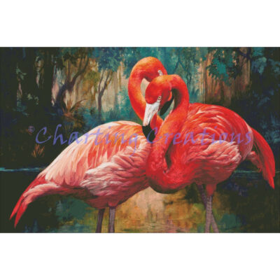 Flamingos (Julie Bell)