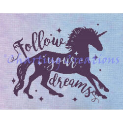 Follow Your Dreams Silhouette (Charting Creations)