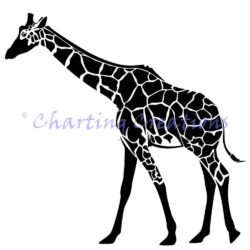 Giraffe Silhouette (Charting Creations)