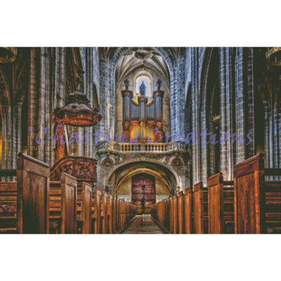 Gothic Cathedral Interior (Charting Creations)