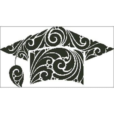 Graduation Silhouette (Charting Creations)