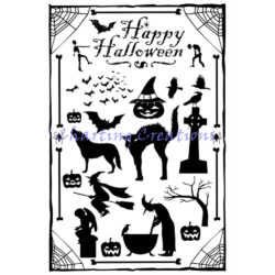 Halloween Sampler Silhouette (Charting Creations)