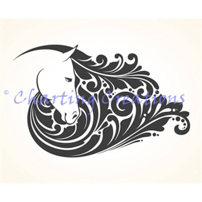 Horse Silhouette 2 (Charting Creations)
