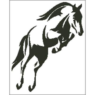 Horse Silhouette (Charting Creations)