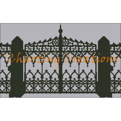 Iron Gates Silhouette (Charting Creations)