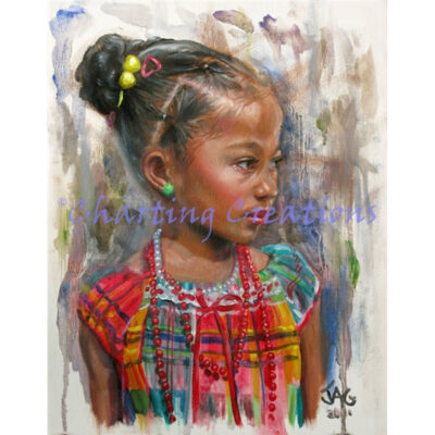 Kejeem In Red Beads (Jonathan Gladding)