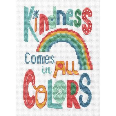 Kindness comes in all colours (Dimensions kit)
