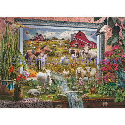 Magic Farm Painting Large (Jan Patrik  Krasny)