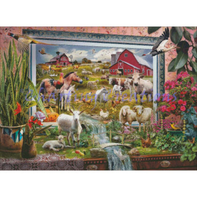 Magic Farm Painting (Jan Patrik Krasny)
