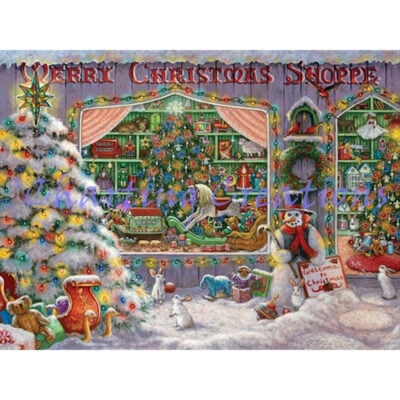 Merry Christmas Shoppe Large (Janet  Kruskamp)