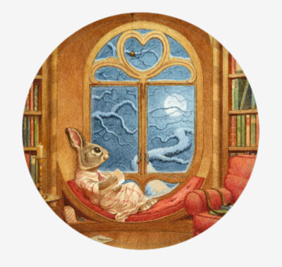 Paisley's Library (needleminder)