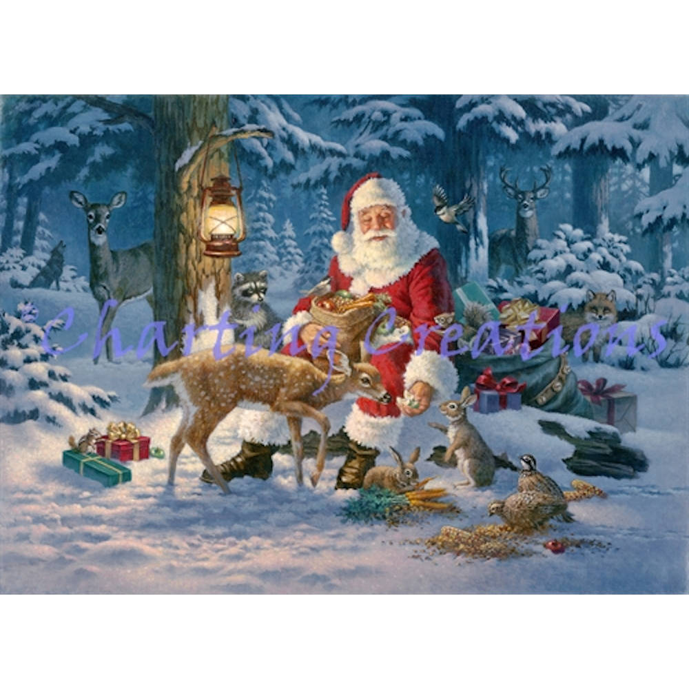 Santa In Forest (Corbet Gauthier)