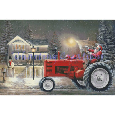 Santa On Tractor (Kevin Daniel)