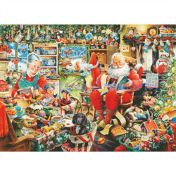 Santa's Final Preparations Large (Roy  Trower)