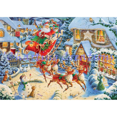 Santa's Flying Visit Large (Roy Trower)