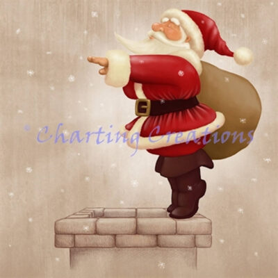 Santas Swan Dive (Charting Creations)
