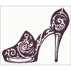 Sexy Shoes Silhouette (Charting Creations)
