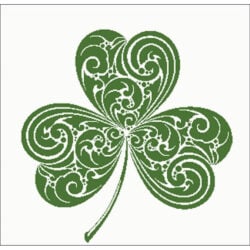 Shamrock Silhouette (Charting Creations)