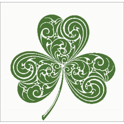 Shamrock Silhouette (Charting Creations)