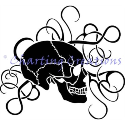 Skull Silhouette (Charting Creations)