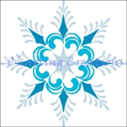 Snowflake Silhouette 1 (Charting Creations)