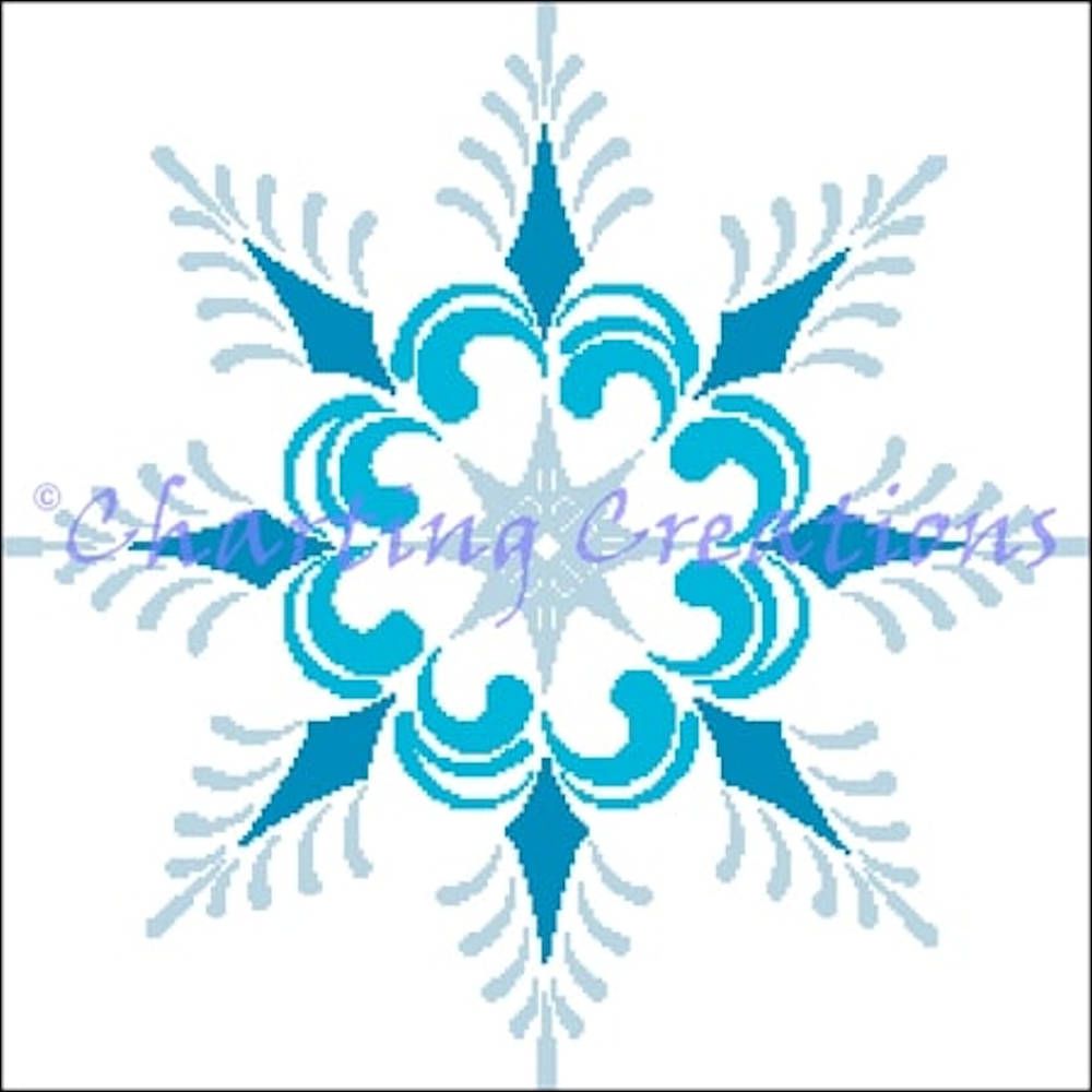 Snowflake Silhouette 1 (Charting Creations)