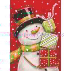 Snowman With Presents 2 (Makiko)