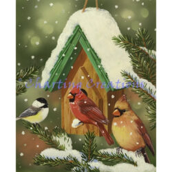 Snowy Birdhouse (William Vanderdasson)