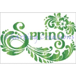 Spring Silhouette (Charting Creations)