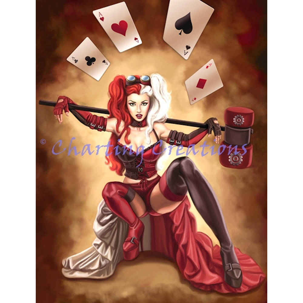 Steampunk Harlequinn (Sandra Chang-Adair)