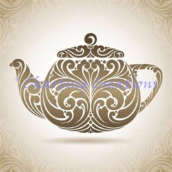 Teapot Silhouette (Charting Creations)