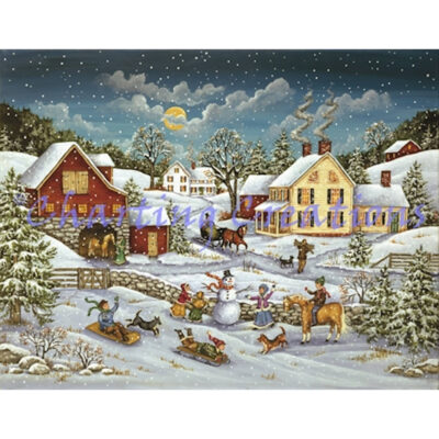 The Sledding Race (Bonnie White)