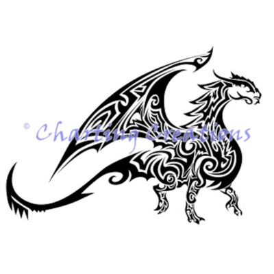 Tribal Dragon (Charting Creations)