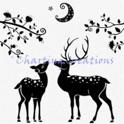 Under The Moon Silhouette (Charting Creations)