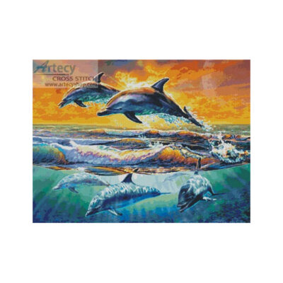 Dolphins at Dawn