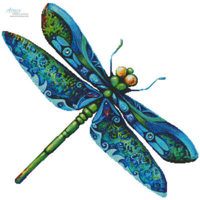 Dragonfly Painting (No Background)